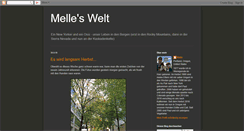 Desktop Screenshot of melleswelt.com