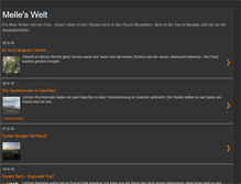 Tablet Screenshot of melleswelt.com